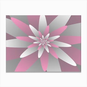 Pink Floral Canvas Print