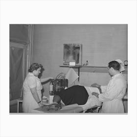 Untitled Photo, Possibly Related To Pneumo Thorax Treatment In Municipal Tuberculosis Sanitarium Canvas Print