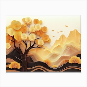 Paper Art 1 Canvas Print