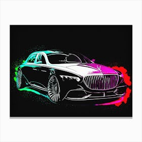 Mercedes Maybach 1 Canvas Print