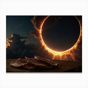 Eclipse Of The Sun 1 Canvas Print