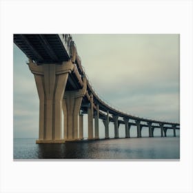 Bridge Stock Videos & Royalty-Free Footage Canvas Print