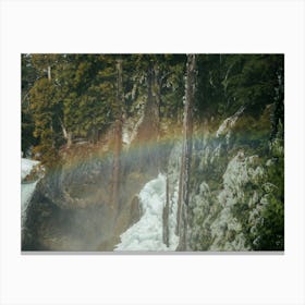 Frozen Rainbow Canvas Print