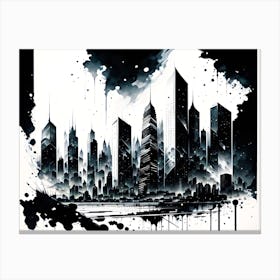 Cityscape 32 Canvas Print