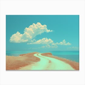 Road To The Sea Canvas Print