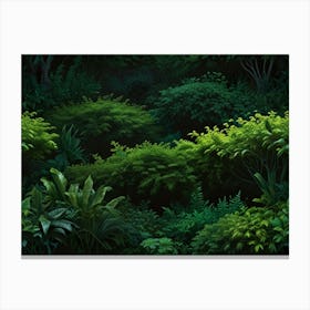 Dark Forest Canvas Print