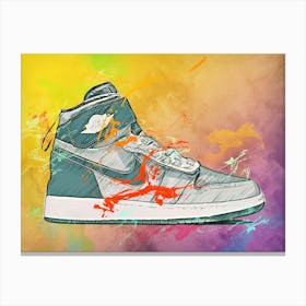 Air Jordan 1 High Flyease Canvas Print