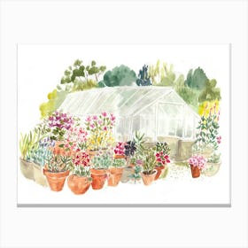 Greenhouse Canvas Print