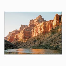 Colorado River Canyon Scenery Canvas Print