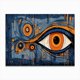 Eye Of The Gods 5 Canvas Print