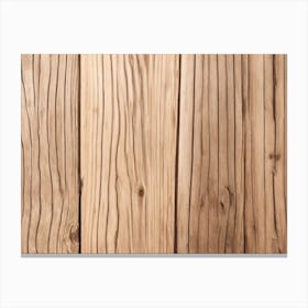 Brown wood plank texture background 3 Canvas Print