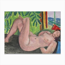 Henri Matisse Nu Aux Jambes Croisées Canvas Print