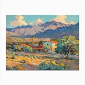 Western Landscapes Tucson Arizona 3 Canvas Print
