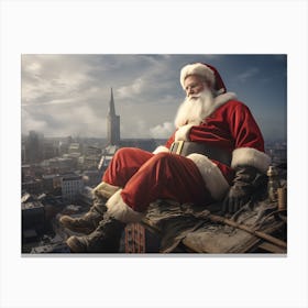 Santa Clause Canvas Print