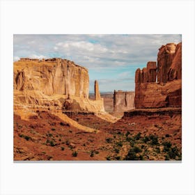 Red Rock Desert Canvas Print