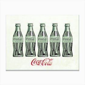 Coca Cola 5 Canvas Print