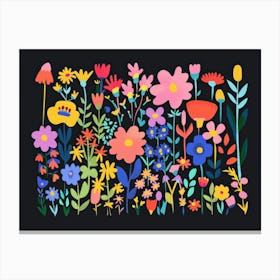 Colorful Flowers Canvas Print