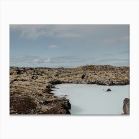 Blue Lagoon in Grindavík, Iceland Canvas Print