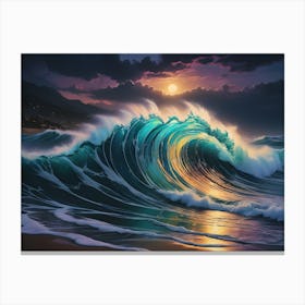 Ocean Wave 2 Canvas Print