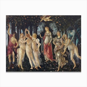 Spring, Sandro Botticelli Canvas Print