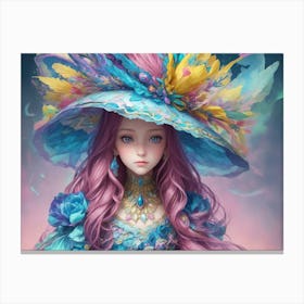 Fairytale Girl 1 Canvas Print