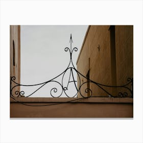 wrought iron gate Toile