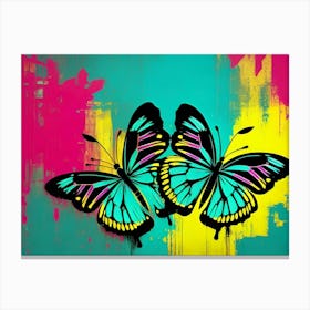 Butterfly Painting 123 Canvas Print