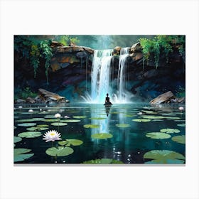 Zen Meditation Canvas Print