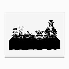 Mad Hatters Tea Party from Alice in Wonderland Canvas Print