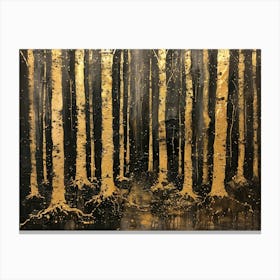 Birch Forest 4 Canvas Print