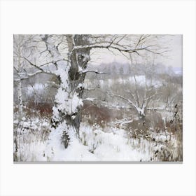 Winter Scene Canvas Print