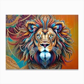 Lion Painting 67 Canvas Print