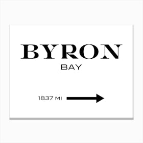 Byron Bay Canvas Print