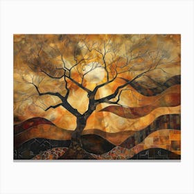 Sunset Tree 2 Canvas Print