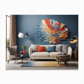 Abstract Painting 3 Canvas Print