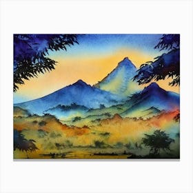 Mystic Twilight Reflections Canvas Print