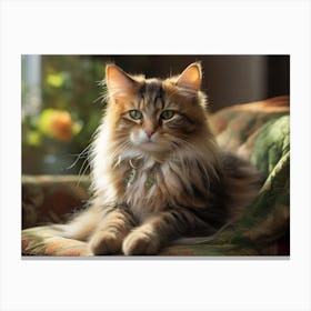 Coon Cat 1 Canvas Print