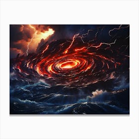 Portal to the Fire Realm Canvas Print