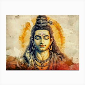 Lord Shiva 2 Canvas Print