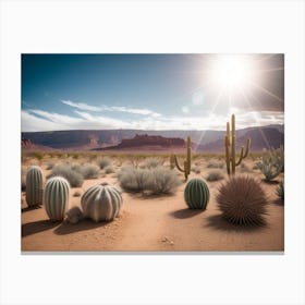 Desertscene Canvas Print