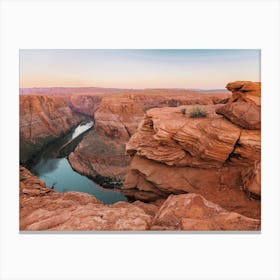 Colorado River Canyon Canvas Print