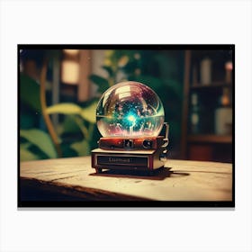 Glass Globe Canvas Print