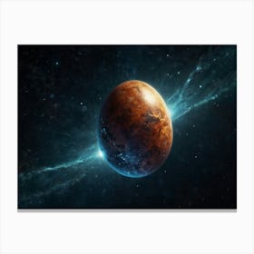 Nasa Planet Canvas Print