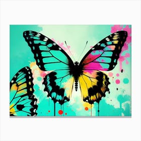 Butterfly Painting 194 Canvas Print