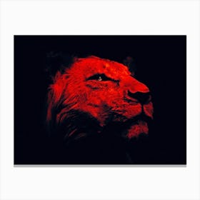 Red Lion Canvas Print