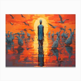 'Sunset' Canvas Print