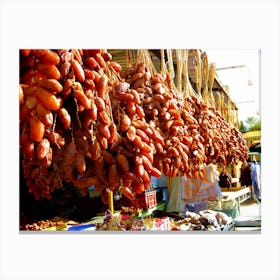 Date Market In Riyadh Canvas Print