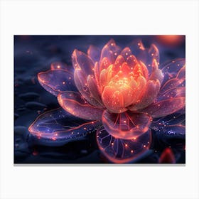 Lotus Flower 43 Canvas Print