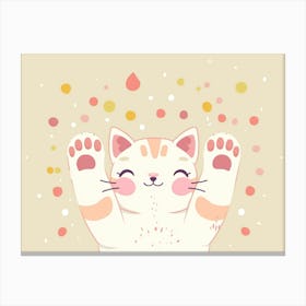 Cat Paw (22) Canvas Print