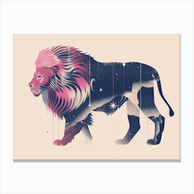 Lion In The Sky Canvas Print